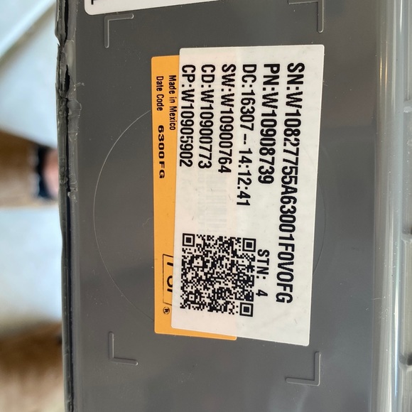 Whirlpool Duet Front-Loading Washer Electronic Motherboard - Picture 1 of 3